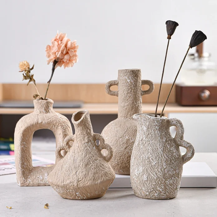 pottery vases