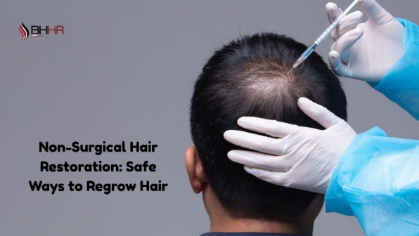 Non surgical hair restoration